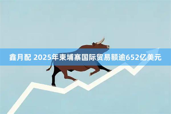 鑫月配 2025年柬埔寨国际贸易额逾652亿美元